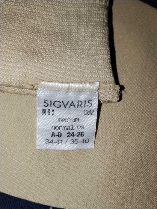 Гольфы компрессионные SIGVARIS (Швейцария), размер M, компрессия 2,беж