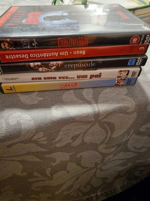 Coleção de DVDs originais