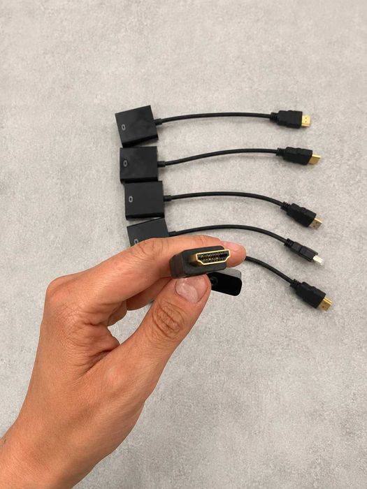 Adapter HDMI do VGA / przejściówka - 1 sztuka