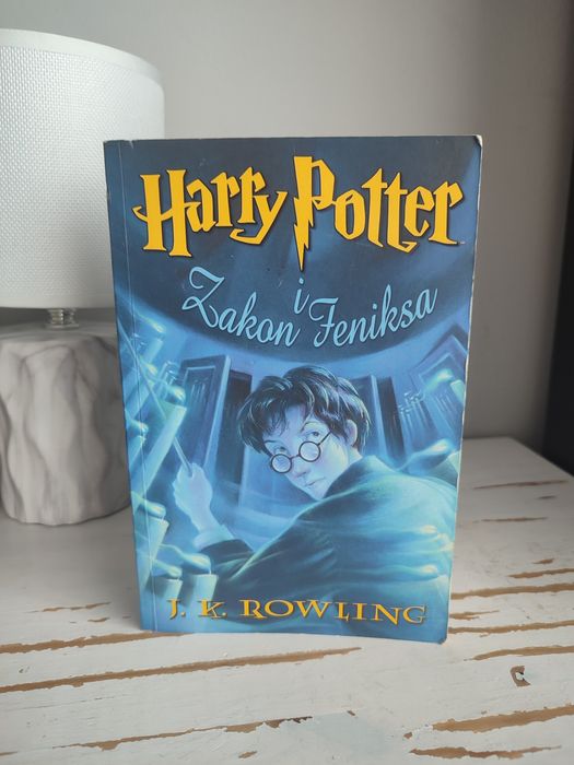 Harry Potter i Zakon Feniksa. J. K. Rowling. Pierwsze wydanie 2003r.