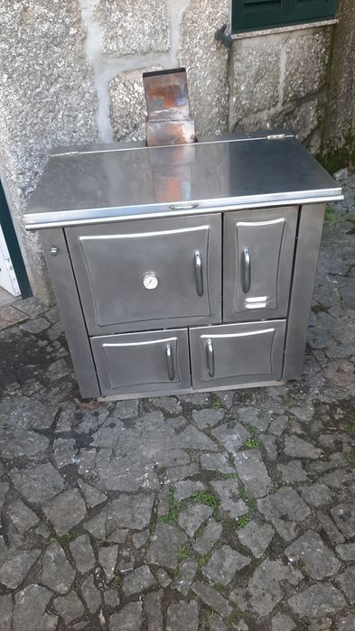Fogões de lenha em Inox