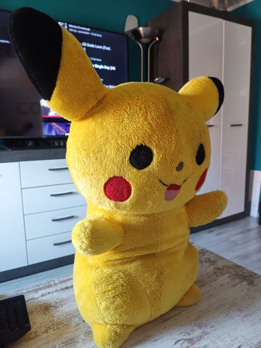 Maskotka Pokemon Pikachu 80 cm bdb stan