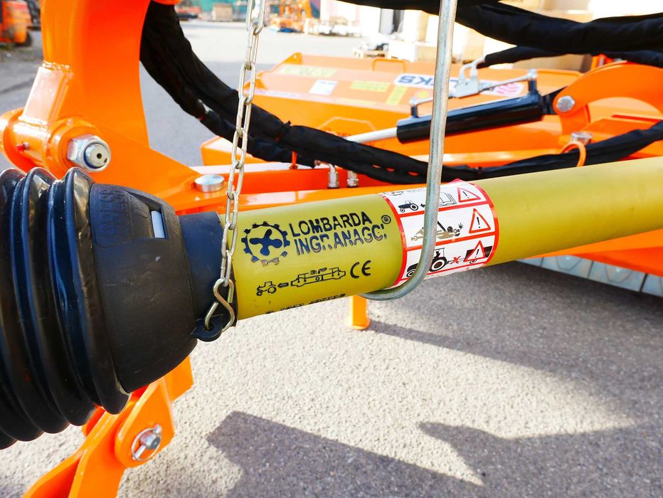 Roçadora 1.8m ALCE-180 640kg-p/trator 70-100cv - novo c/Cardã incluido