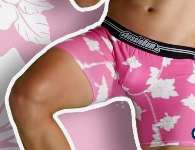 Cuecas aussiebum floridas XL