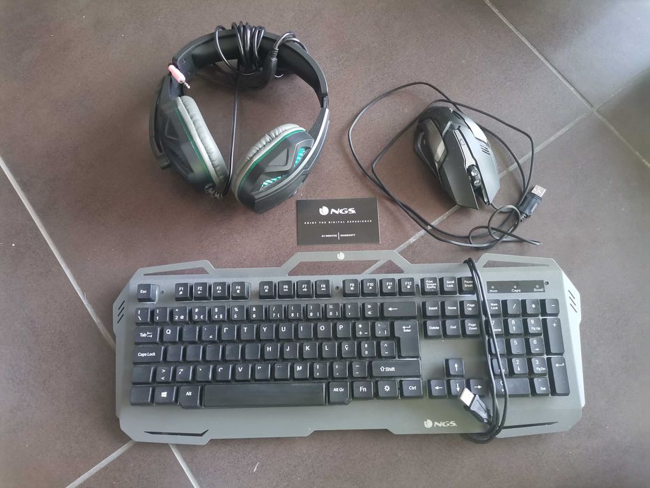 Conjunto Gamer: NGS GBX-1500
