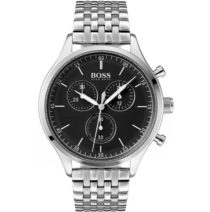 Relógio Hugo Boss Prateado & Preto