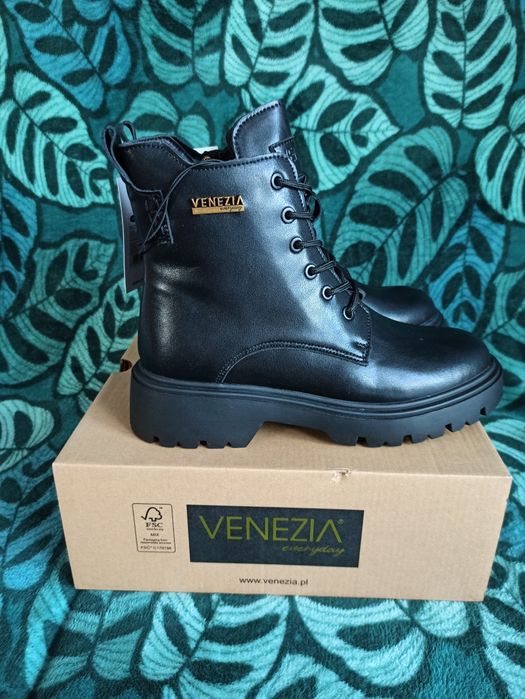 Buty Venezia skóra naturalna