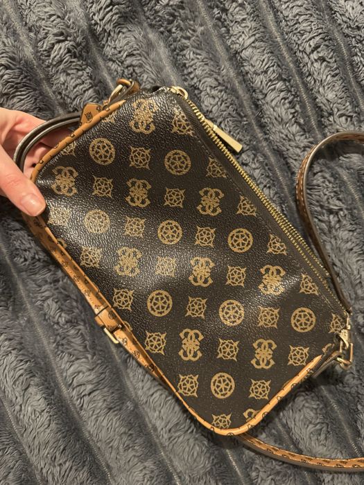 Сумка Guess коричнева оригінал