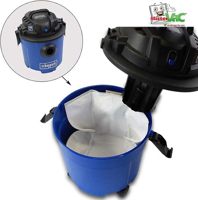 Пилосос промисловий Scheppach NTS16