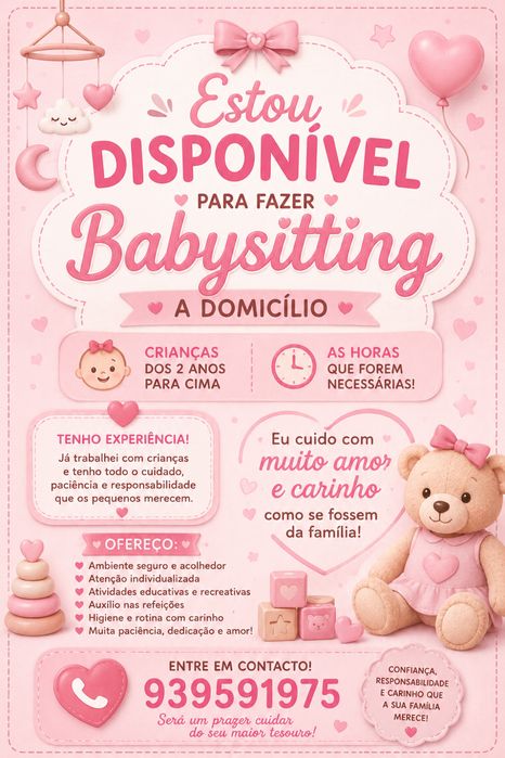 Babysitter Almada e Lisboa