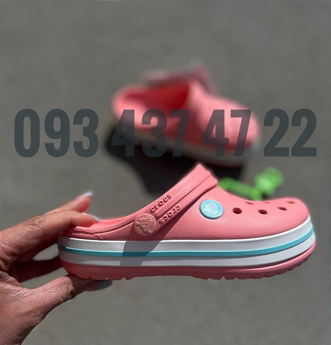 Дитячі крокси Сабо Crocs Kids Crocband Clog для хлопчиків та дівчаток