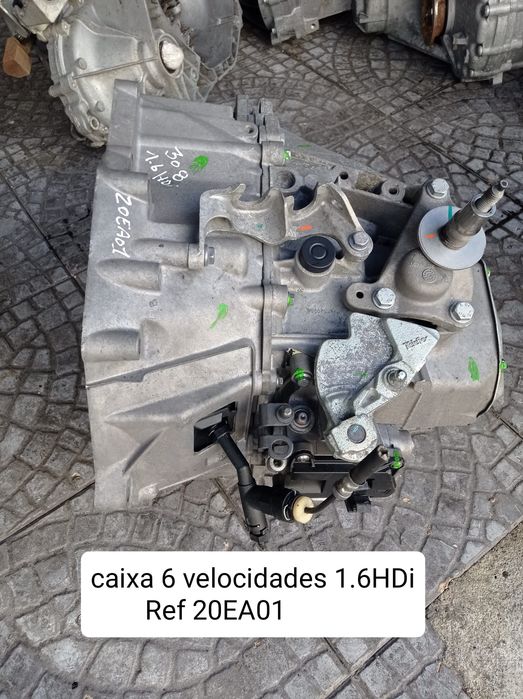 Caixa velocidades PSA Peugeot Citroen 20EA01   (MOTOR 1.6 HDI)