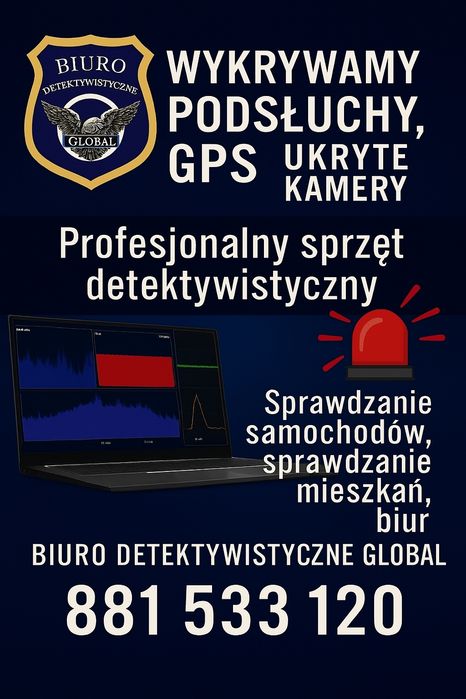 Detektyw- Weryfikacja osób. Zdrady, Poszukiwanie osób.
