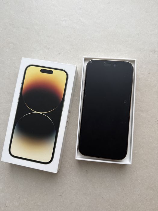 Iphone 14 pro dourado