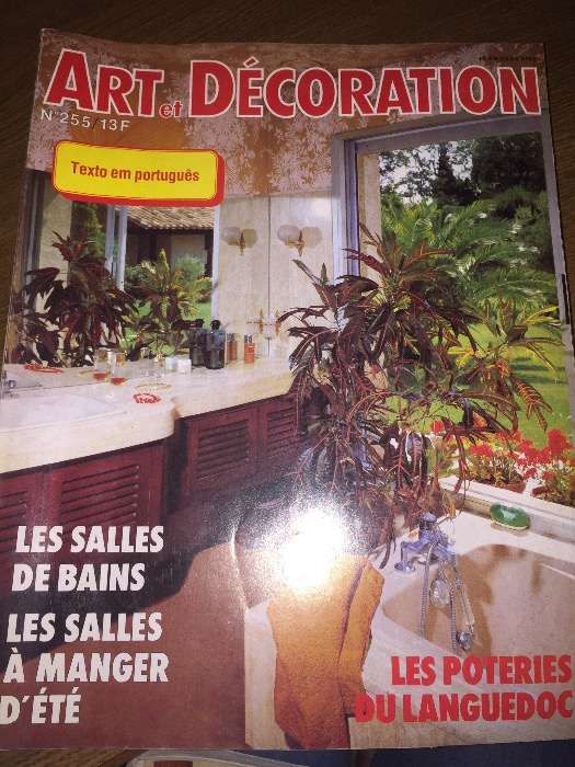 11 Revistas - Art et Décoration (desde o ano de 1982)
