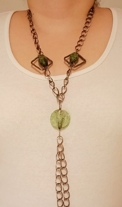 Colar aço artesanal