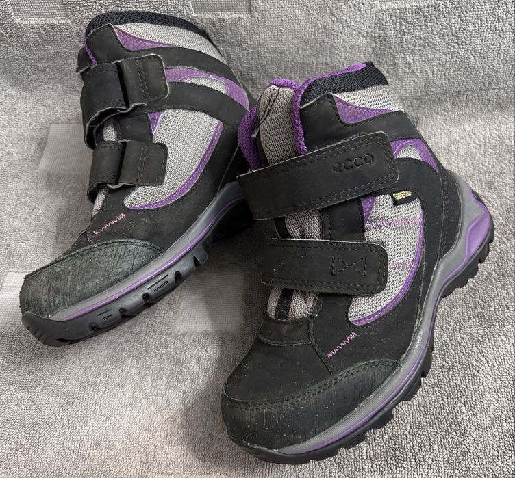 Ecco 28 zimowe buty goretex na rzepy jak nowe