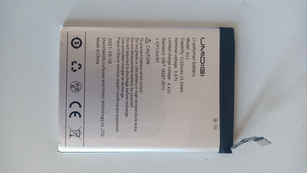 Bateria Umidigi A11S