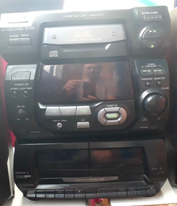 Продам муз центр panasonic sa ak5 bluetooth