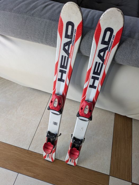 Narty dziecięce HEAD SUPERSHAPE TEAM 97cm + wiązania HEAD SL45
