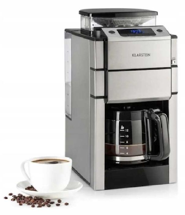 Ekspres do kawy z młynkiem.