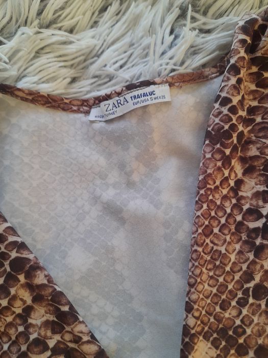 Body panterkowe Zara rozmiar S