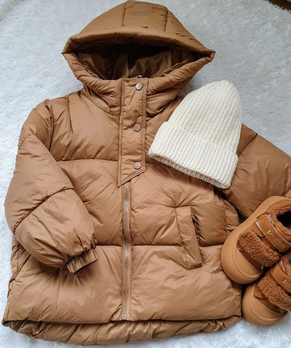 Нова зимова дута куртка Puffer, унісекс, р/104-110