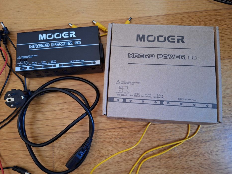 Fonte de Alimentação - Mooer: Macro Power S8