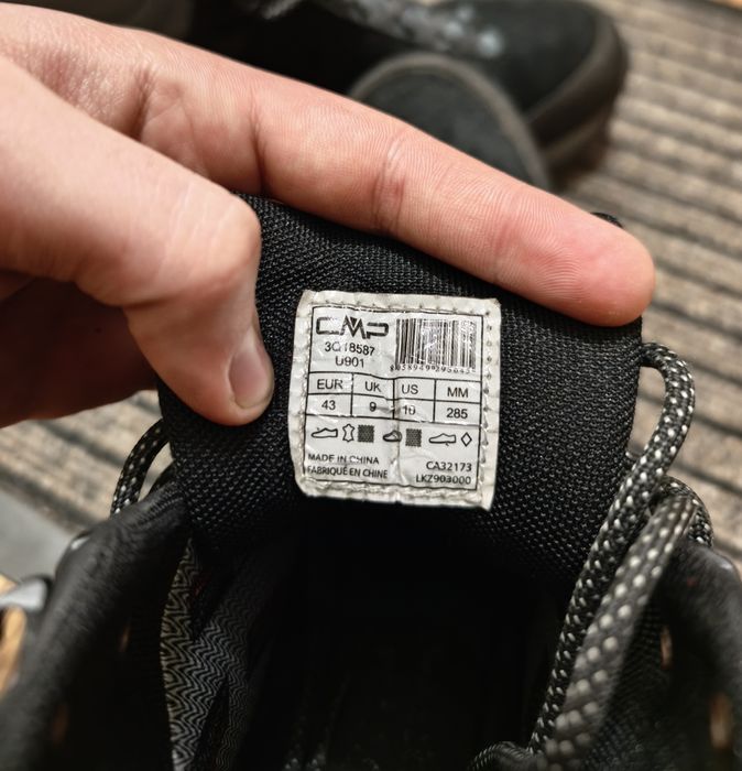 Ботинки CMP 43, Waterproof, Демисезонные