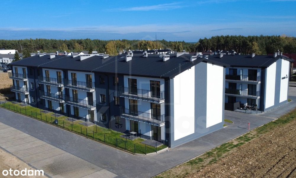 Nowoczesne mieszkanie 2-pokojowe – 39,1 m² – stan deweloperski