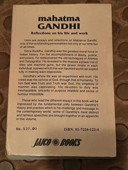 Mahatma Gandhi: reflections on his life and work
de S. Radhakrishnan