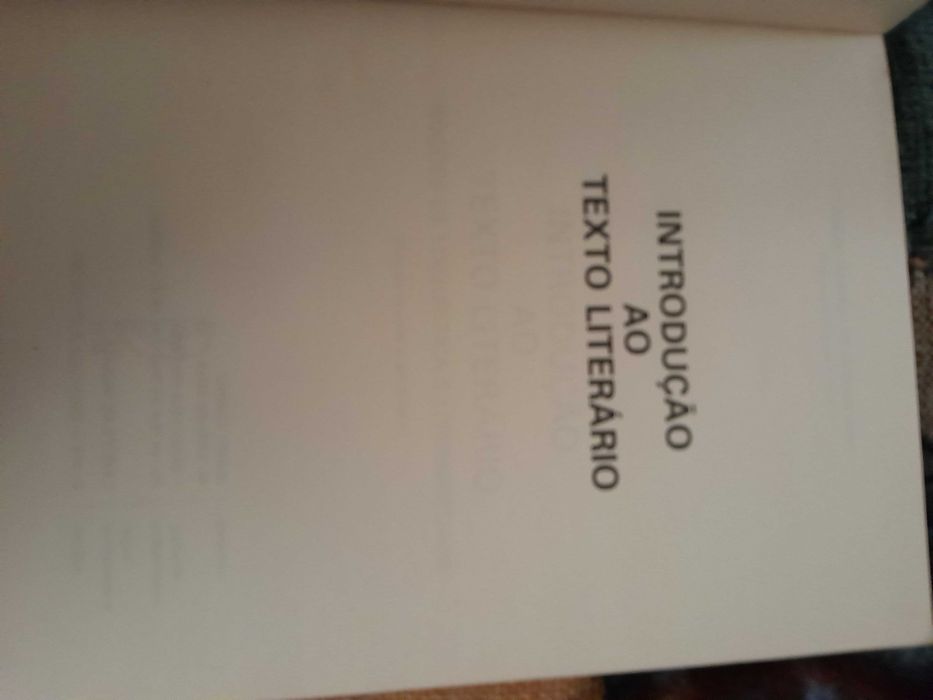 Introdução ao texto literário