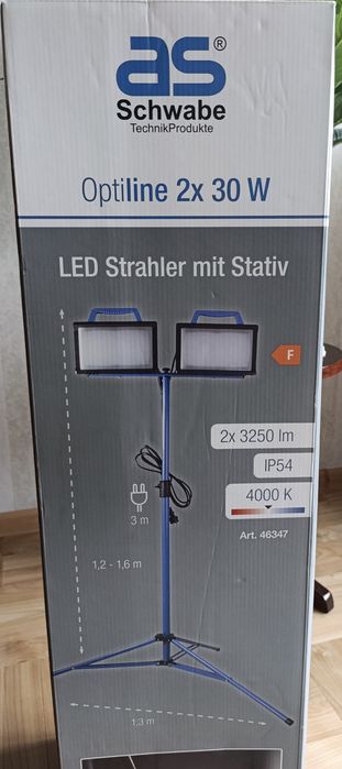 Професійний світлодіодний прожектор AS - Schwabe Optiline 2x30W