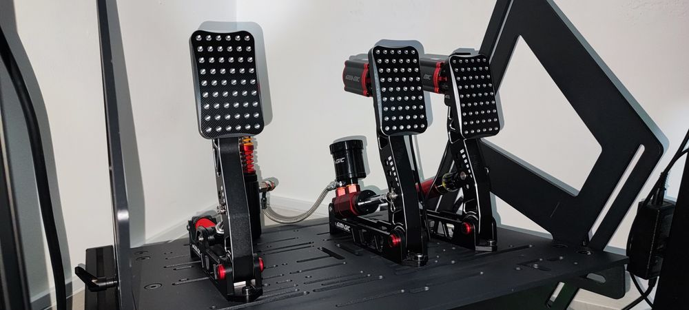 Setup SimRacing Profissional Completo – Como Novo e na Garantia