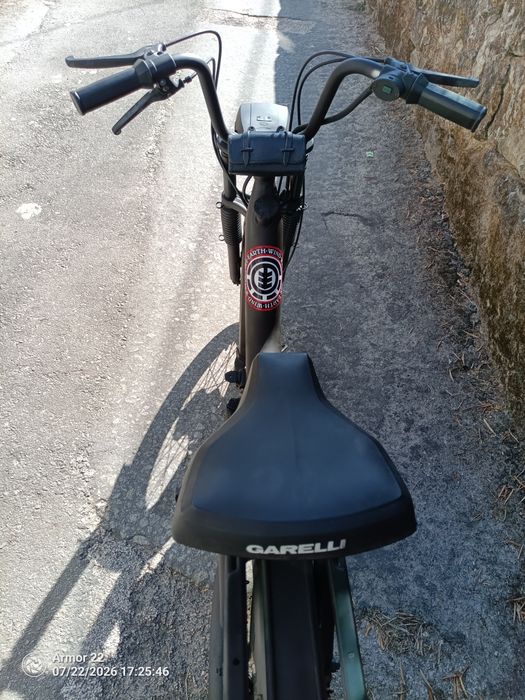 Mobilete Garelli eletrónica a trabalhar