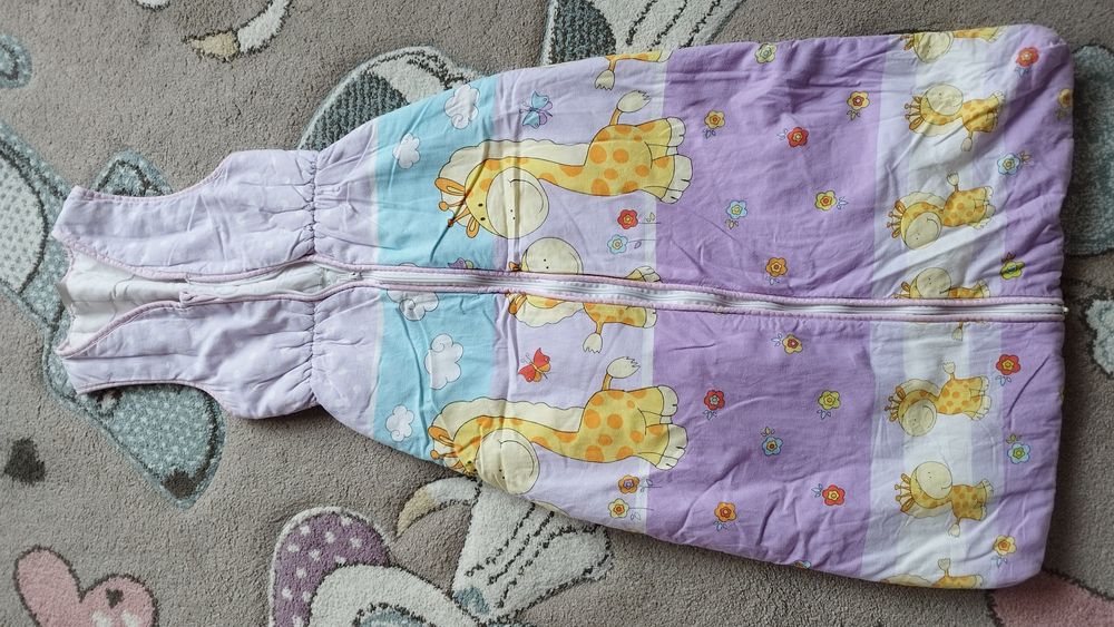 Śpiworki 116 do spania ciepłe 3 sztuki