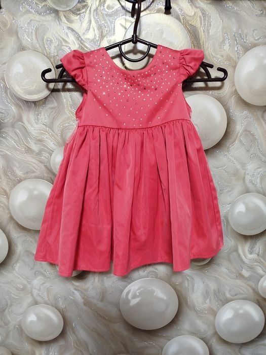 Святкові новорічні сукні для дівчаток на ріст 74-104 см