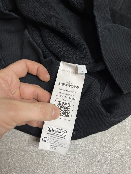 Кофта плотная двойная свитшот Stone Island Shadow Project оригинал L