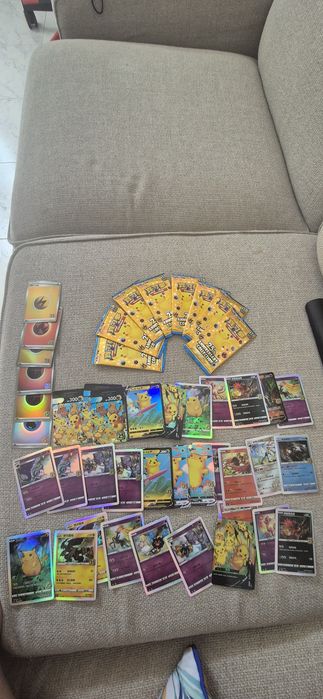 Cartas pokémon ,  25th anniversary colletion (versão chinesa)