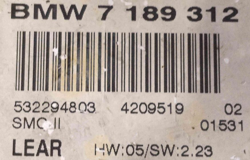 Balástro Xénon / Módulo LED BMW 5 (E60) ano 2002