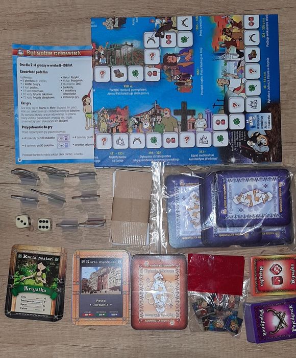 Był sobie człowiek gra planszowa