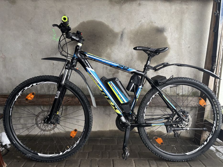 Електро велосипед Электро велосипед REX 29 GERMANY  Газ Ручка Комплект