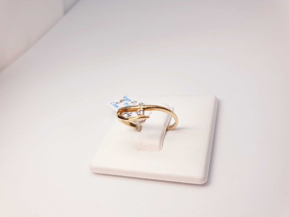 OKAZJA Piękny Złoty Pierścionek NOWY