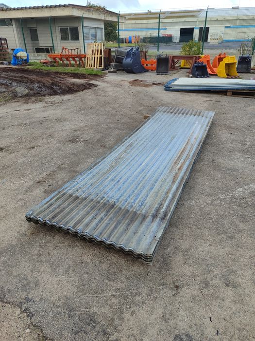 Chapas de zinco 4m