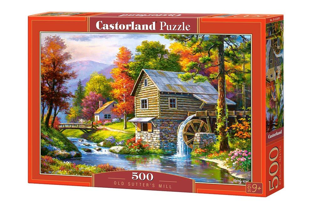 Puzzle dla dzieci bajkowe bajki  500 el. Old Sutter's Mill