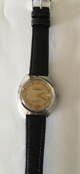 Relógio VISOTEX mecânico antigo