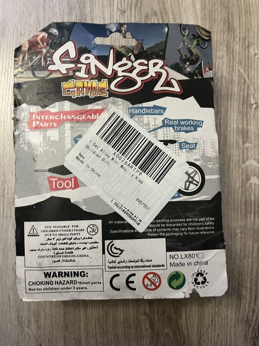 Fingerbike rower na palce Fingerboard skate gra zrecznosciowa rower