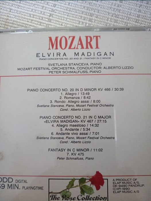 MOZART Elvira Madigan