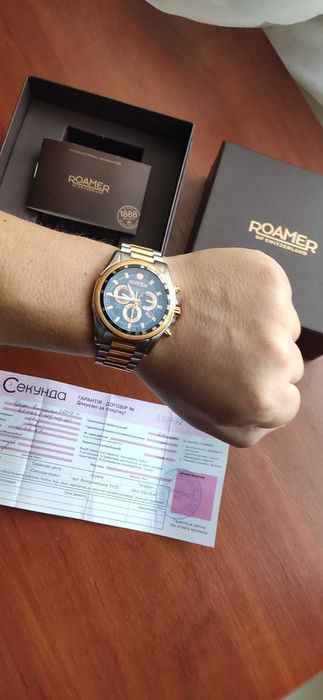 Годинник чоловічий Швейцарія ROAMER