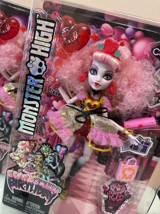 Monster High Scary Sweet Birthday Doll, Cupid Asteria. Монстер Хай Купідон Астерія Scary Sweet Birthday, Cupid Asteria